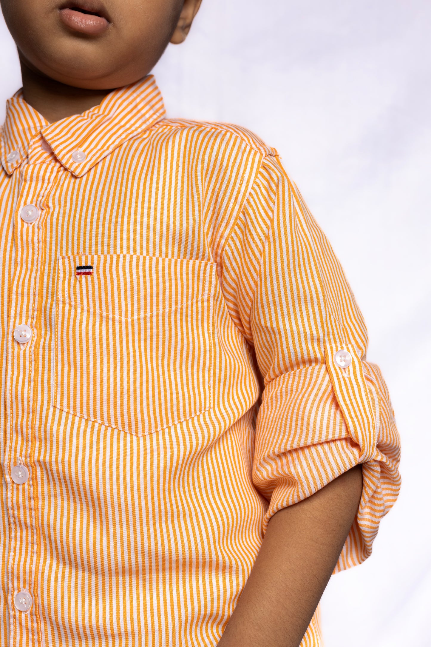 JUNIOR CLUB BOYS TRENDY REGULAR FIT CASUAL STRIPED FULL SLEEVE SHIRT FOR BOYS