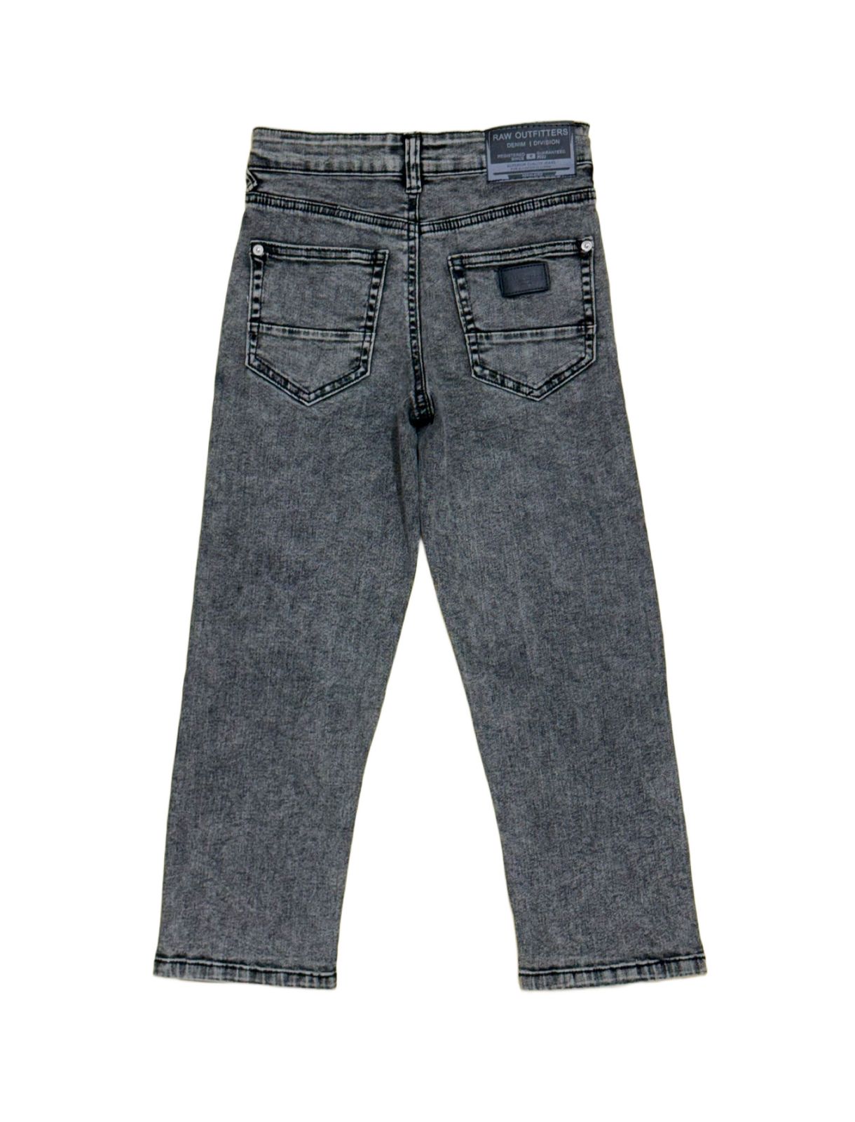 RAW OUTFITTERS BOYS STRIGHT FIT STRETCHABLE DENIM PANT