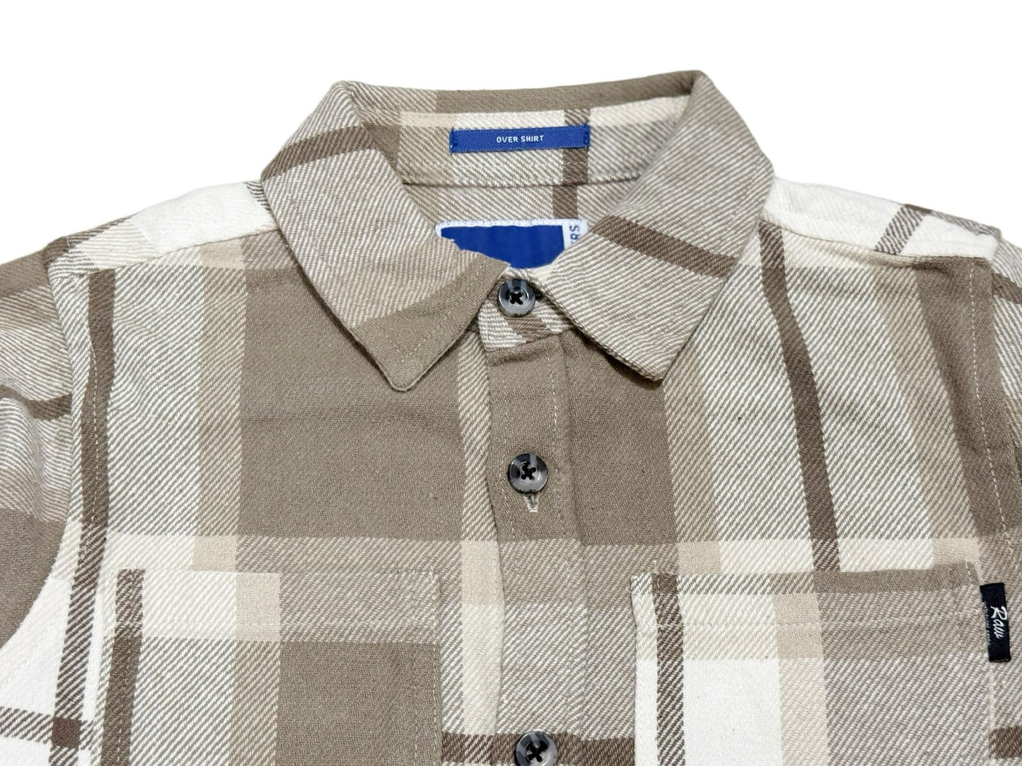 RAW OUTFITTERS BOYS CHECK OVERSHIRT