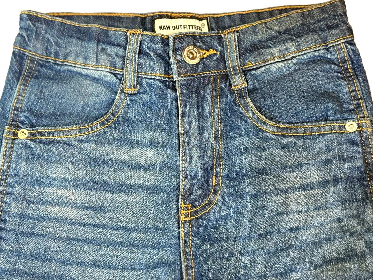 RAW OUTFITTERS CLASSIC 6-Pocket CARGO JEANS FOR BOYS