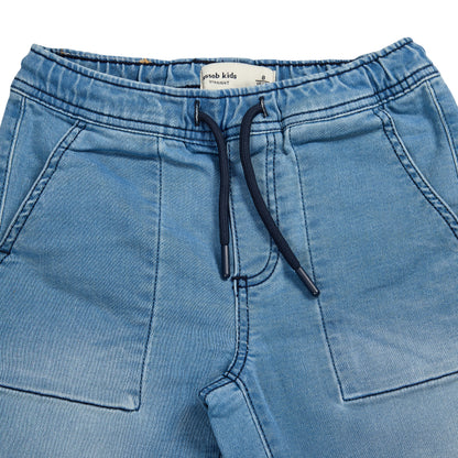 ASSOB Kids Straight Fit Drawstring Jeans