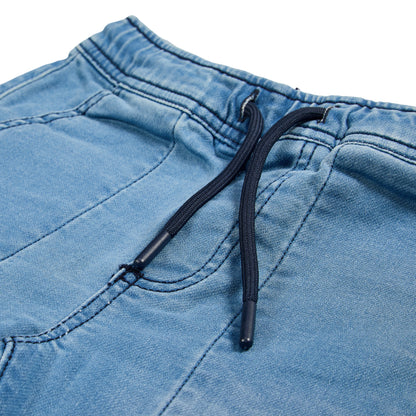 ASSOB Kids Straight Fit Drawstring Jeans