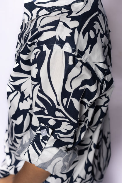 JUNIOR CLUB BOYS  REGULAR FIT CASUAL PRINTED FULL SLEEVE SHIRT FOR BOYS