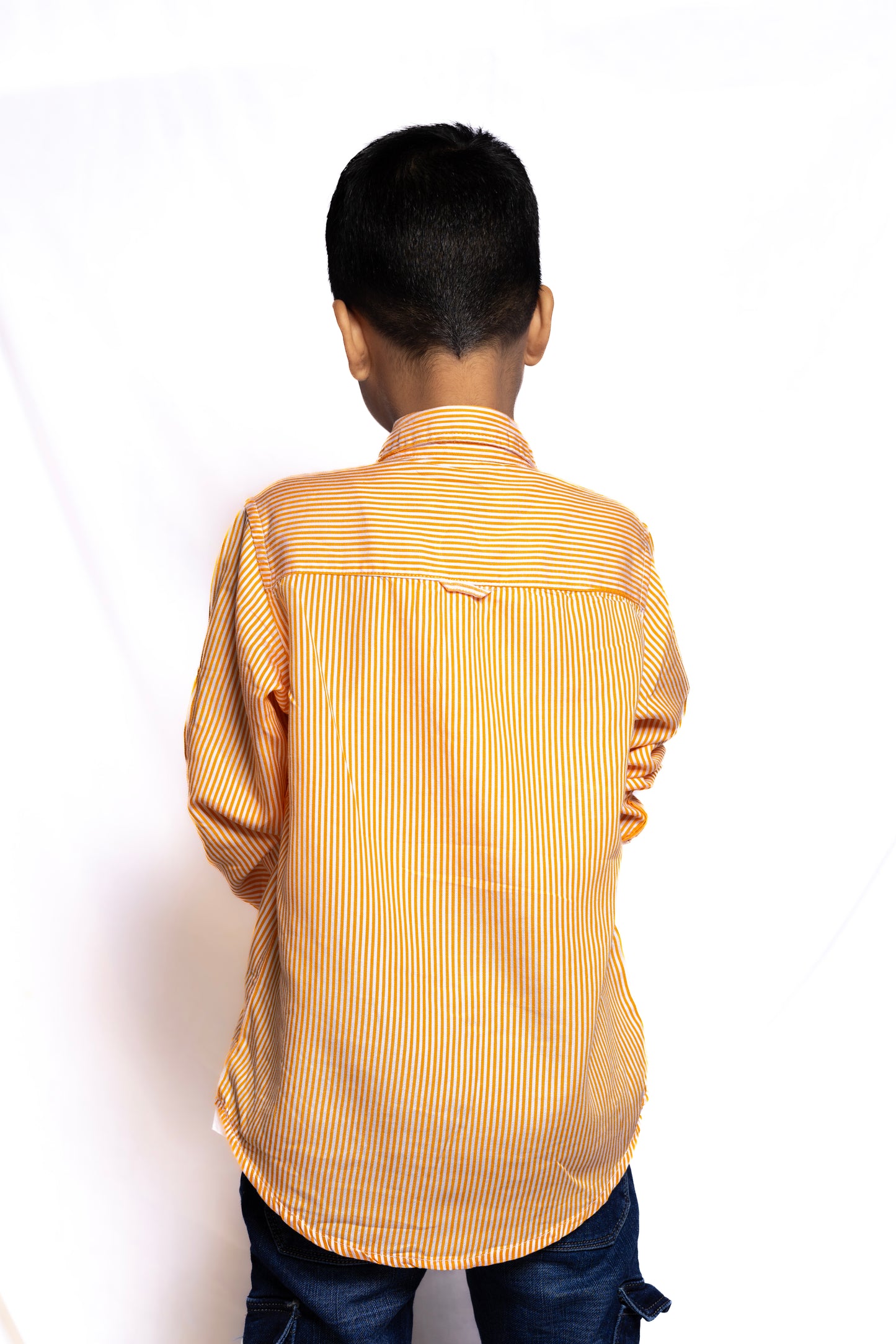 JUNIOR CLUB BOYS TRENDY REGULAR FIT CASUAL STRIPED FULL SLEEVE SHIRT FOR BOYS