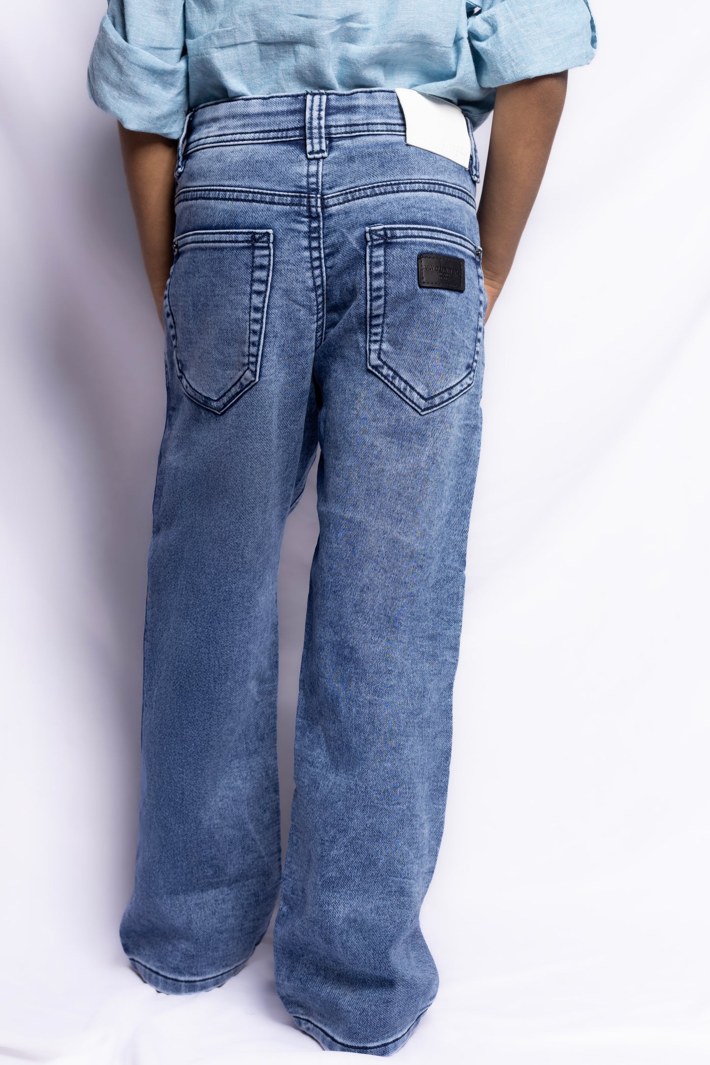 RAW OUTFITTERS BOYS PREMIUM KNITTED STRETCHABLE DENIM – ULTRA SOFT COMFORT