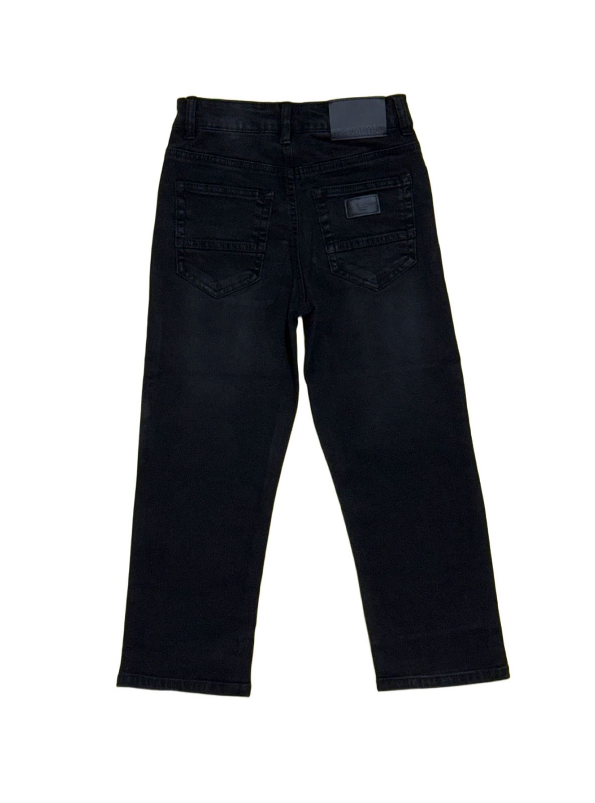 RAW OUTFITTERS CLASSIC SOLID BLACK BOYS JEANS