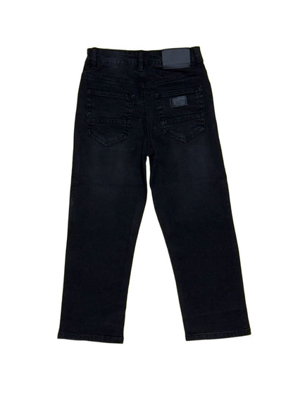 RAW OUTFITTERS CLASSIC SOLID BLACK BOYS JEANS