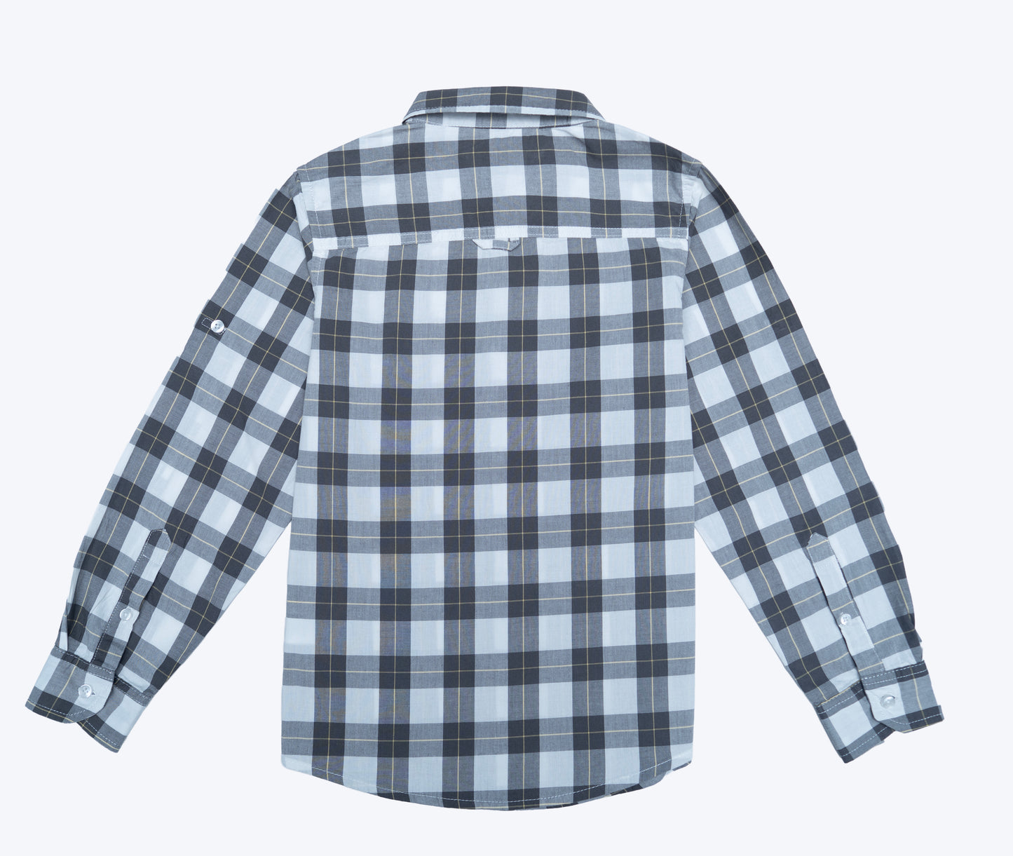 JUNIOR CLUB BOYS TRENDY REGULAR FIT CASUAL CHECK FULL SLEEVE SHIRT FOR BOYS