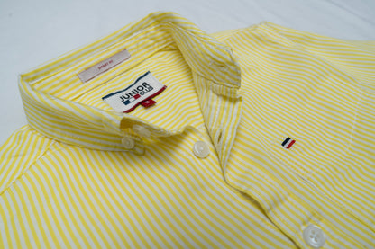 JUNIOR CLUB BOYS TRENDY REGULAR FIT CASUAL STRIPED FULL SLEEVE SHIRT FOR BOYS