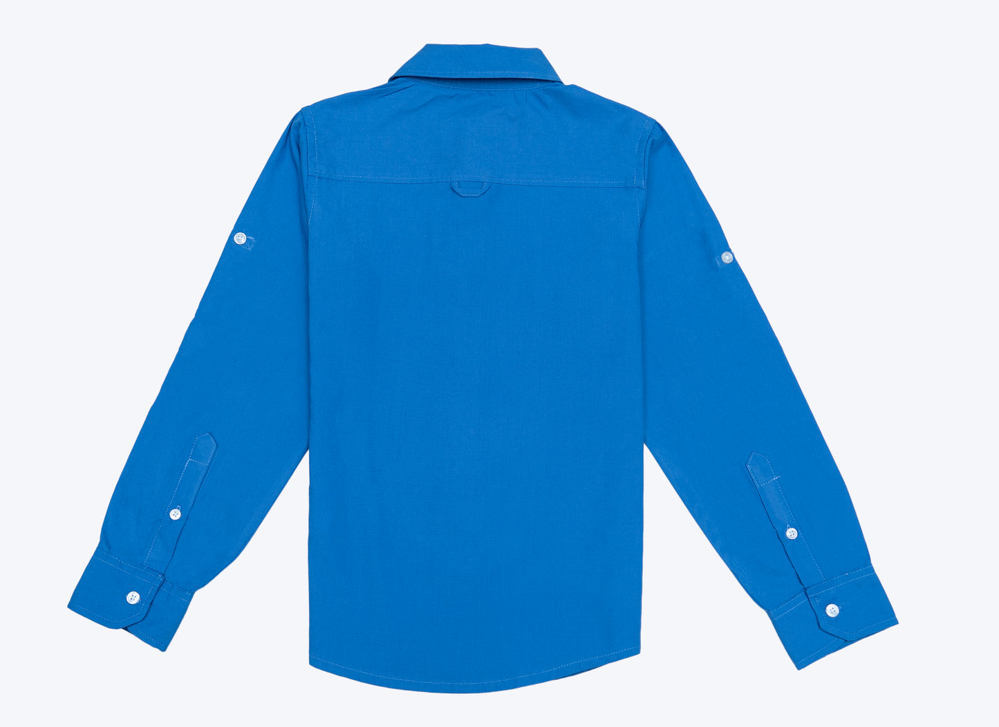 RAW OUTFITTERS REGULAR FIT POPLIN FULL SLEEVE SHIRT FOR BOYS