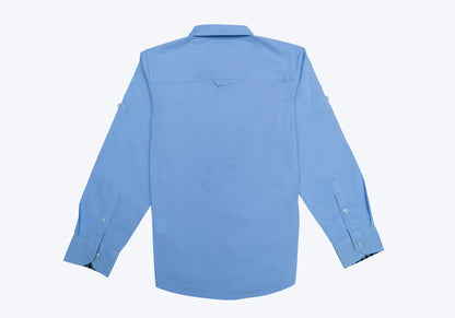 JUNIOR CLUB BOYS  REGULAR FIT CASUAL STRETCH FULL SLEEVE SHIRT FOR BOYS