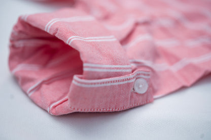 JUNIOR CLUB REGULAR FIT COTTON STRIPED FULL SLEEVE SHIRT FOR KIDS