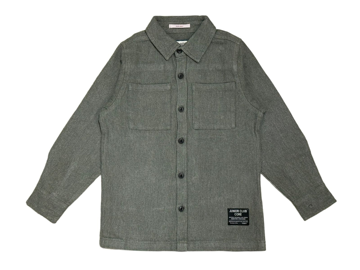 JUNIOR CLUB BOYS CORE BUTTON-UP OVERSHIRT