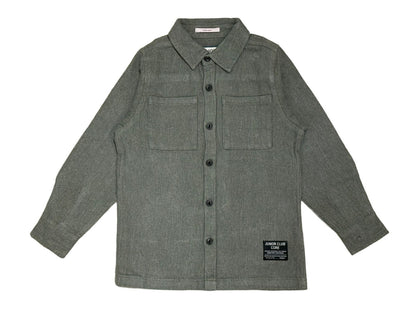 JUNIOR CLUB BOYS CORE BUTTON-UP OVERSHIRT