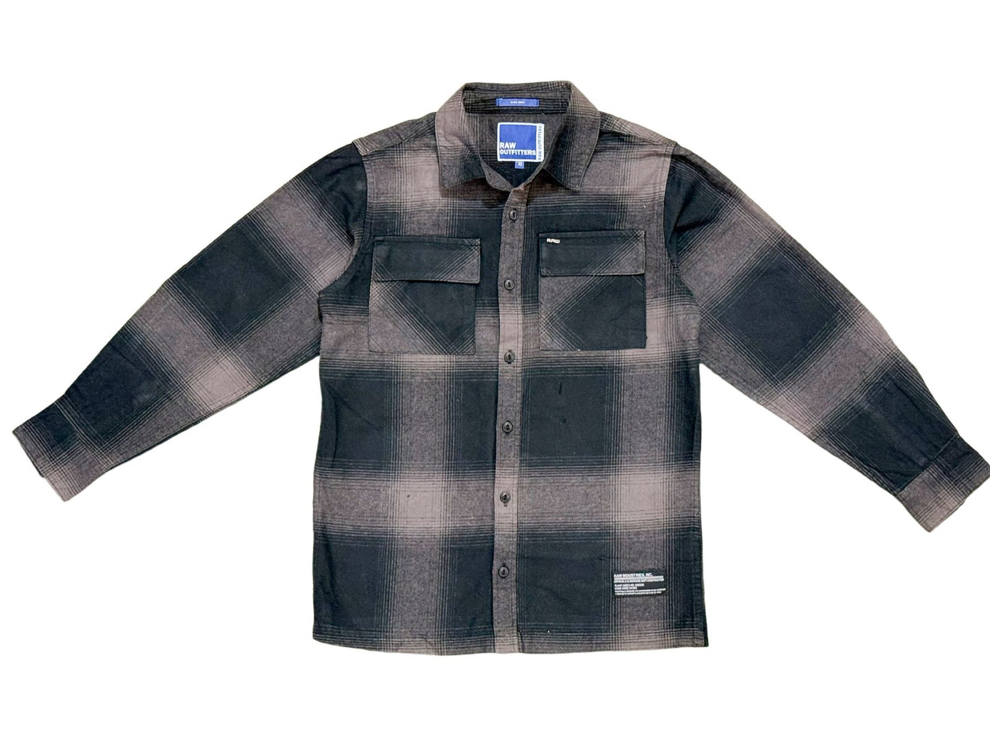 RAW OUTFITTERS BOYS CHECK OVERSHIRT