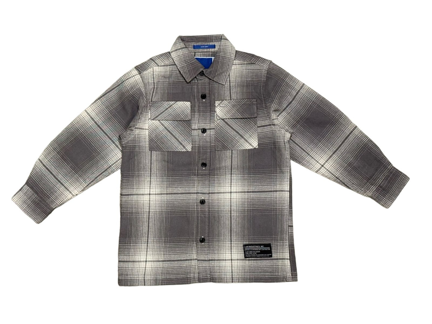 RAW OUTFITTERS BOYS CHECK OVERSHIRT