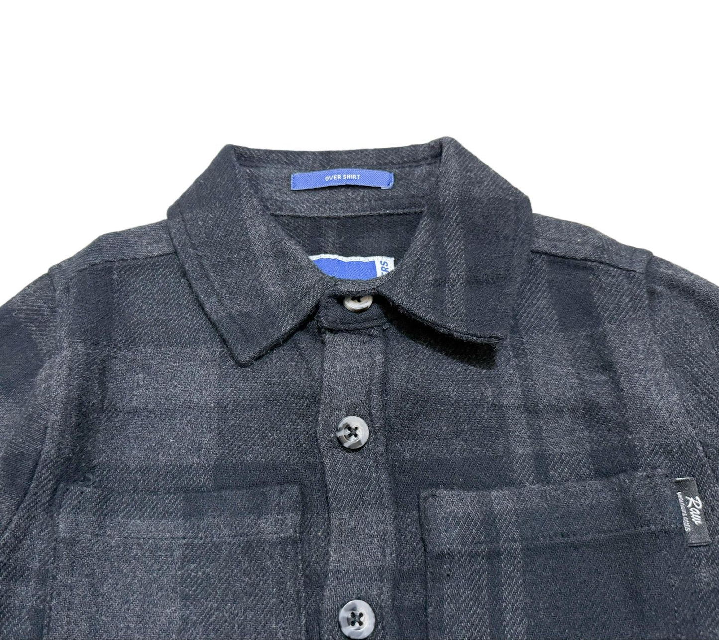 RAW OUTFITTERS BOYS CHECK OVERSHIRT