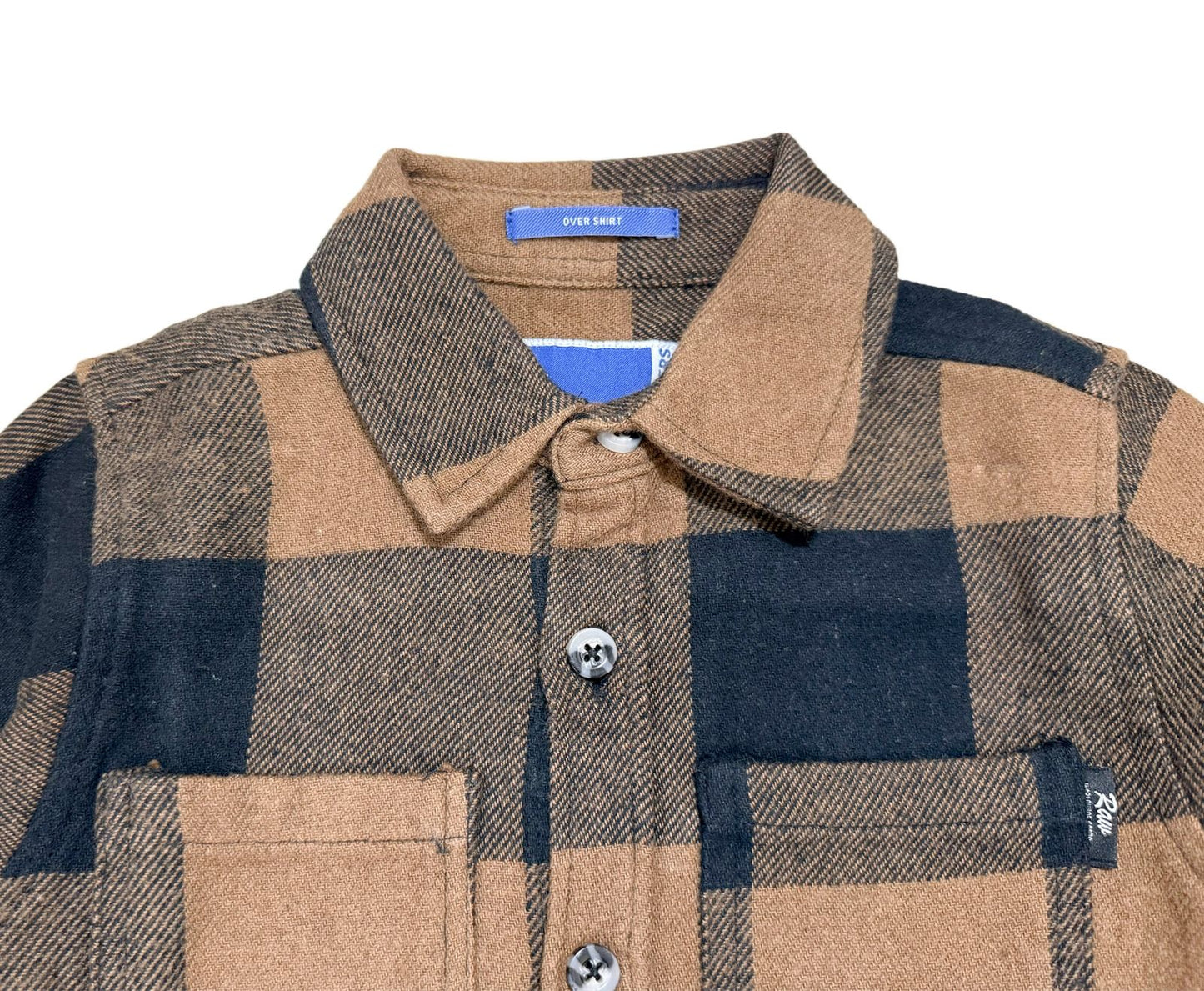 RAW OUTFITTERS BOYS CHECK OVERSHIRT