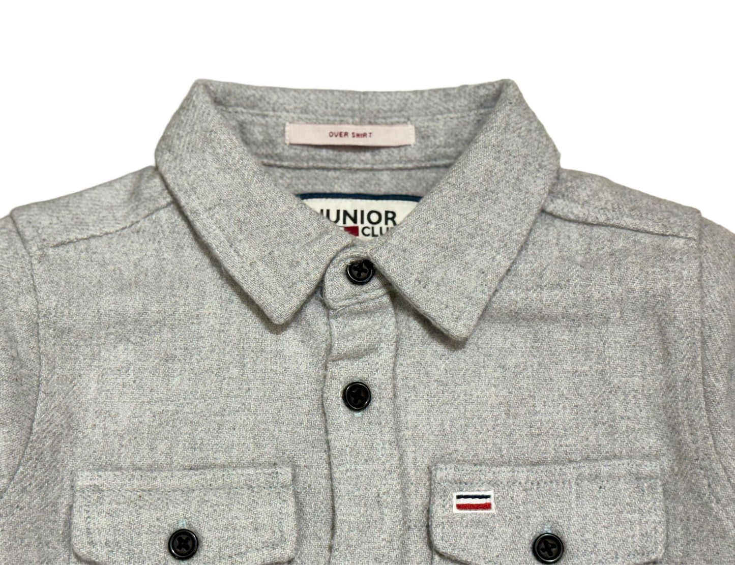 JUNIOR CLUB BUTTON-UP OVERSHIRT – Long Sleeve