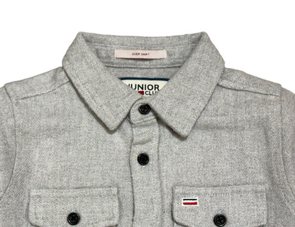 JUNIOR CLUB BUTTON-UP OVERSHIRT – Long Sleeve