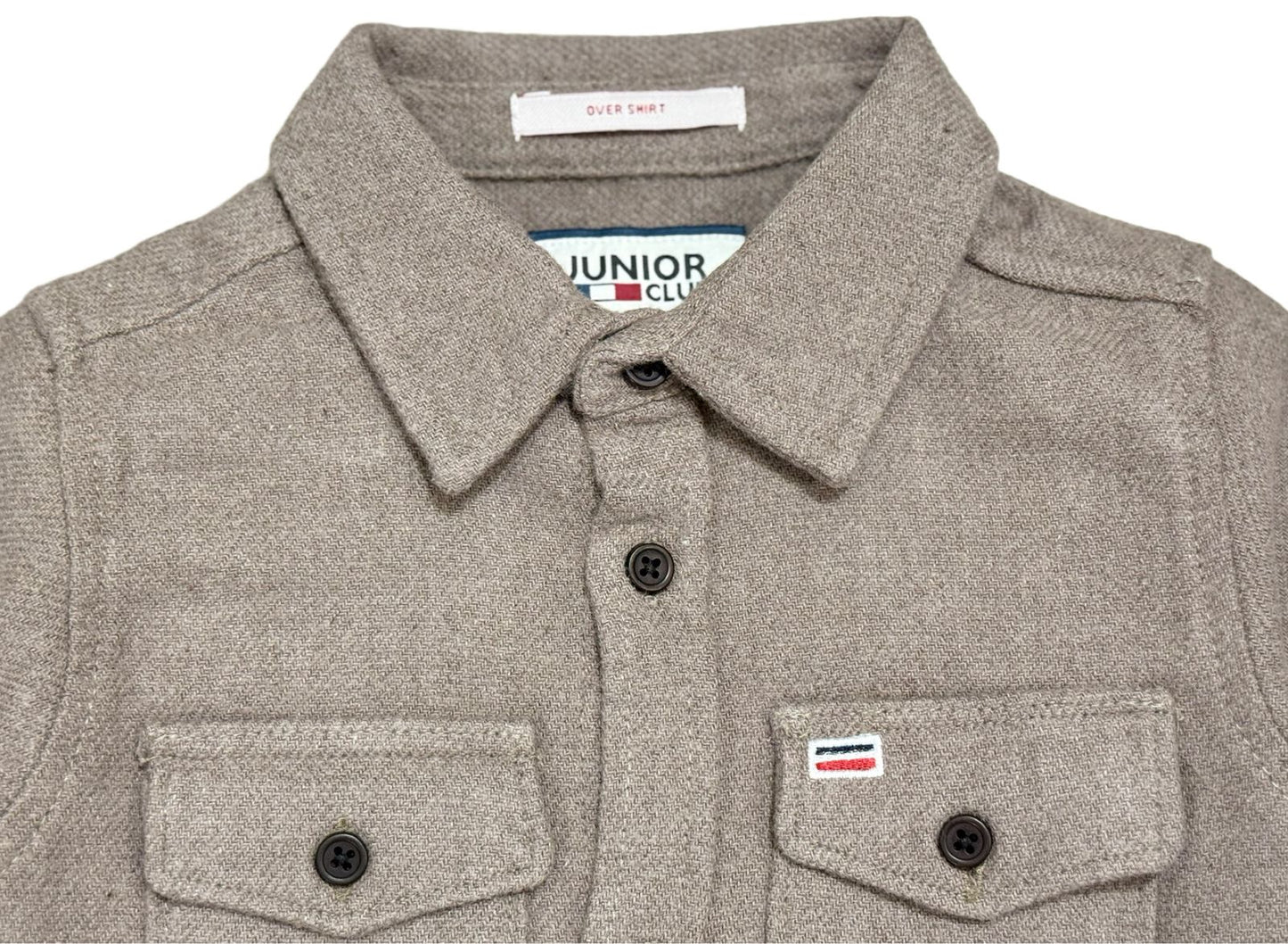 JUNIOR CLUB BUTTON-UP OVERSHIRT – Long Sleeve