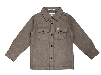 JUNIOR CLUB BUTTON-UP OVERSHIRT – Long Sleeve