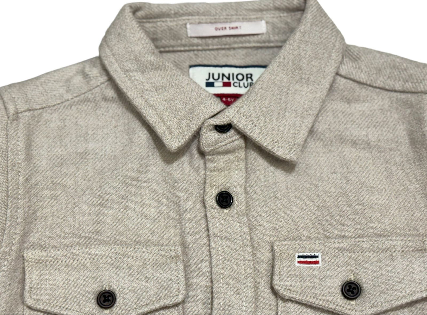 JUNIOR CLUB BUTTON-UP OVERSHIRT – Long Sleeve