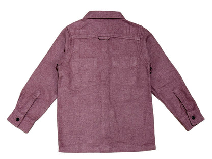 JUNIOR CLUB BUTTON-UP OVERSHIRT – Long Sleeve
