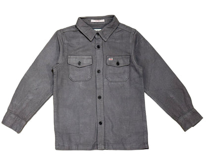 JUNIOR CLUB BUTTON-UP OVERSHIRT – Long Sleeve