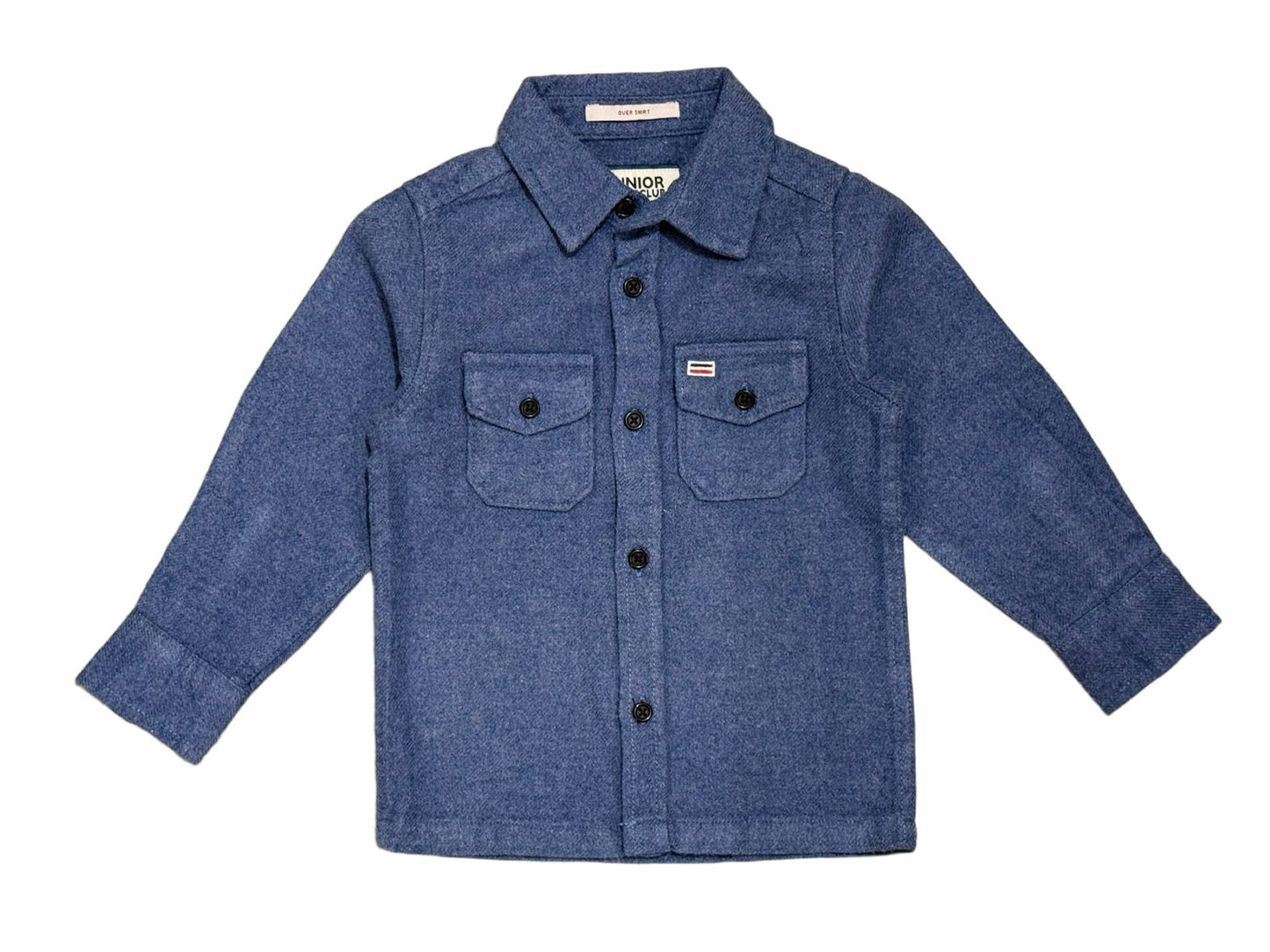 JUNIOR CLUB BUTTON-UP OVERSHIRT – Long Sleeve