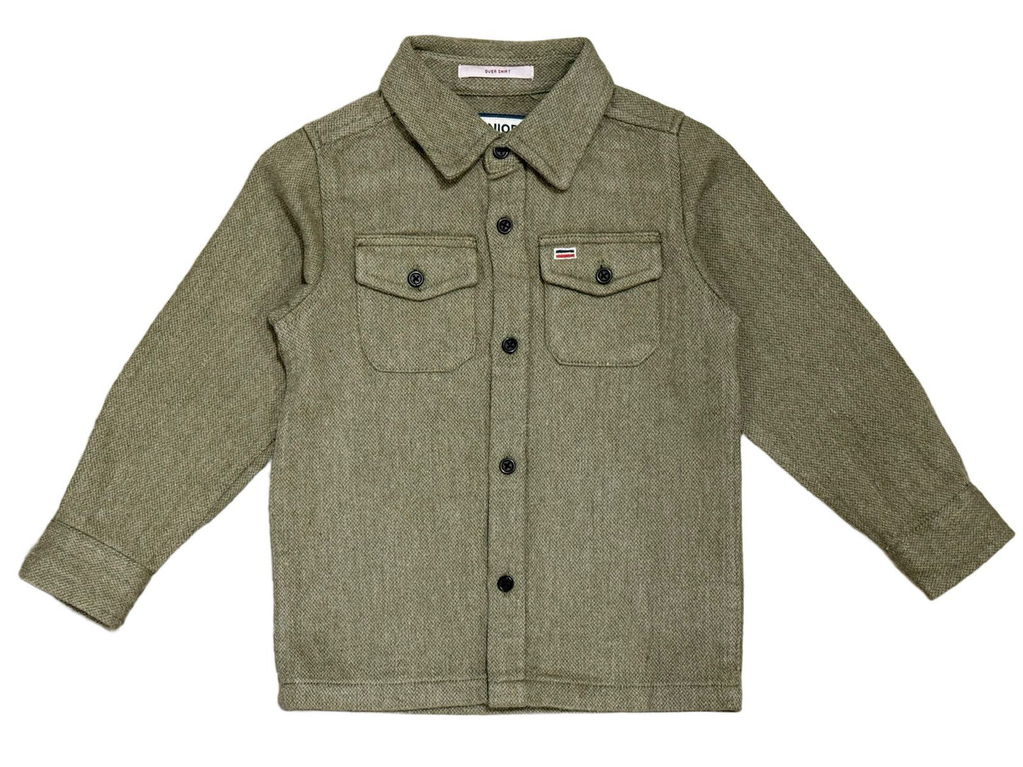 JUNIOR CLUB BUTTON-UP OVERSHIRT – Long Sleeve