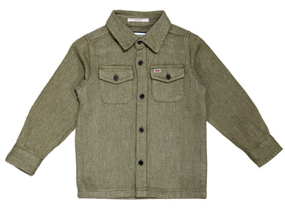 JUNIOR CLUB BUTTON-UP OVERSHIRT – Long Sleeve