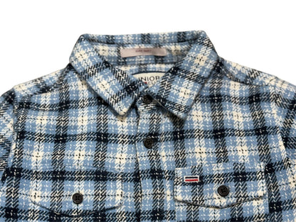 JUNIOR CLUB KIDS CASUAL FULL SLEEVE CHECKED SHIRT