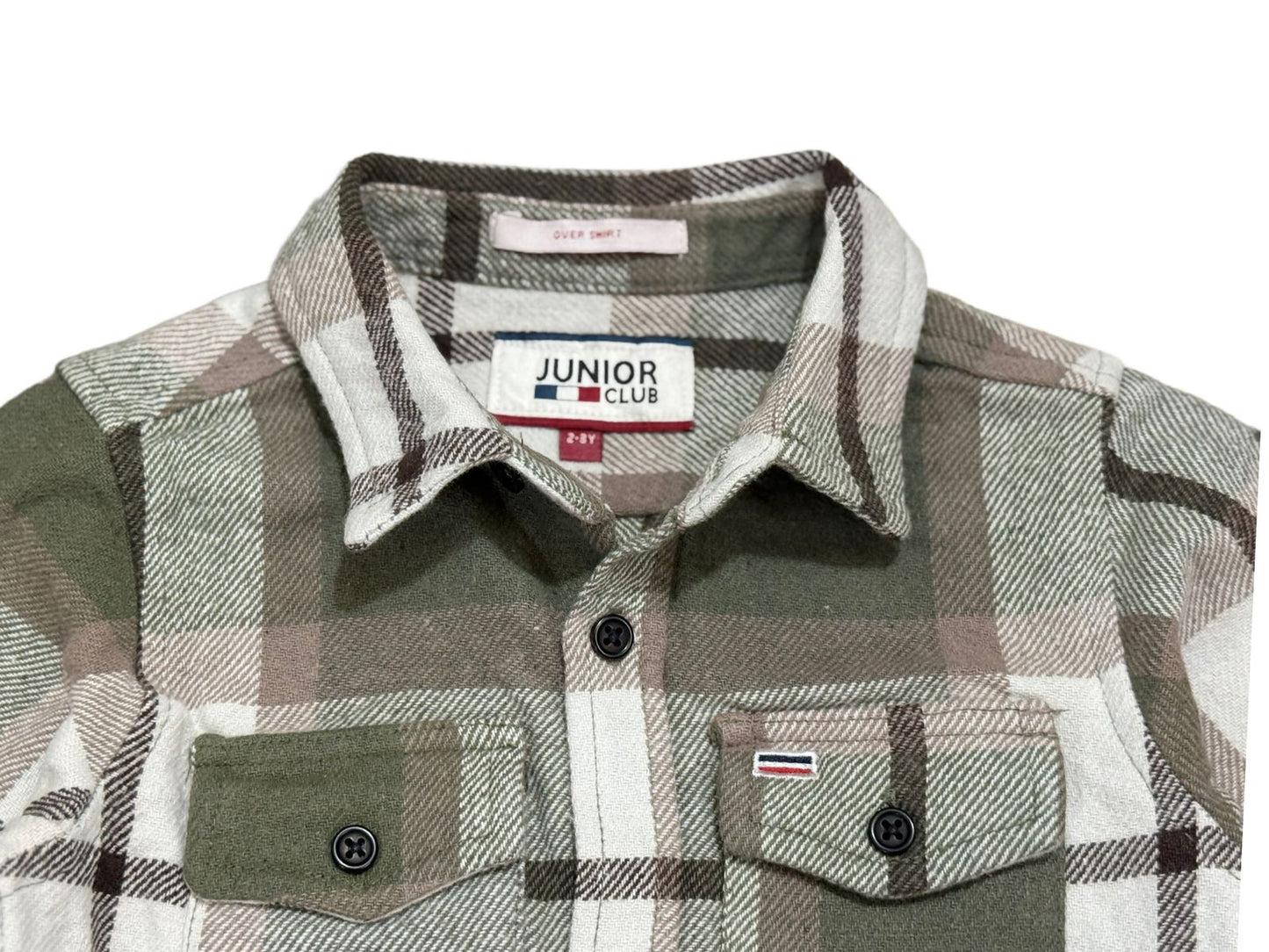 JUNIOR CLUB KIDS CASUAL FULL SLEEVE CHECKED SHIRT