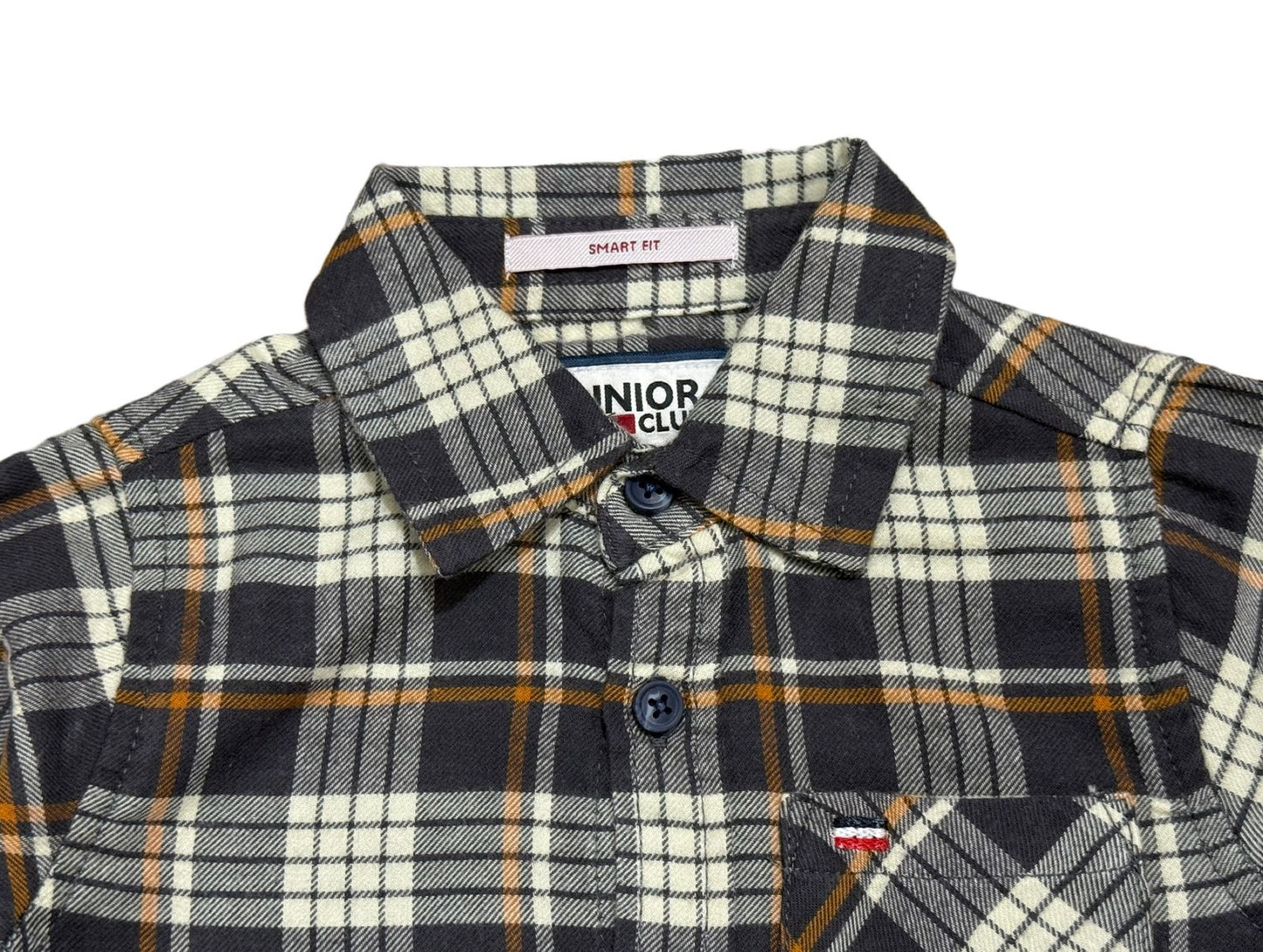 JUNIOR CLUB SMART FIT CHECK SHIRT FOR KIDS