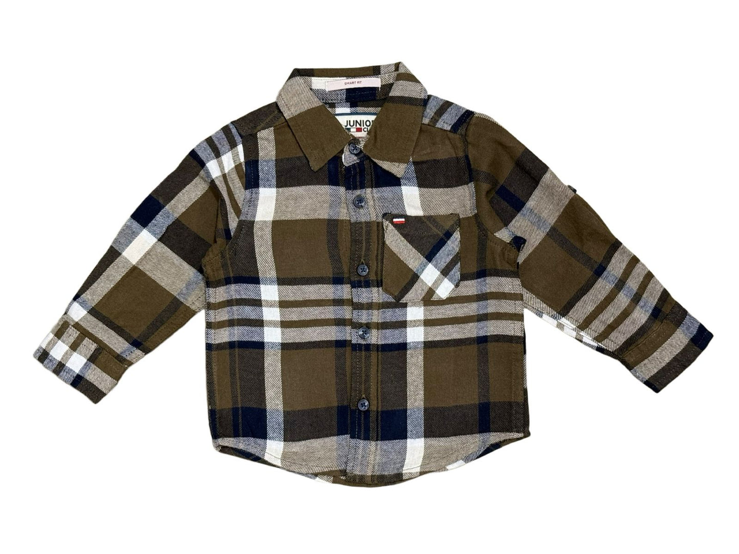 JUNIOR CLUB SMART FIT CHECK SHIRT FOR KIDS