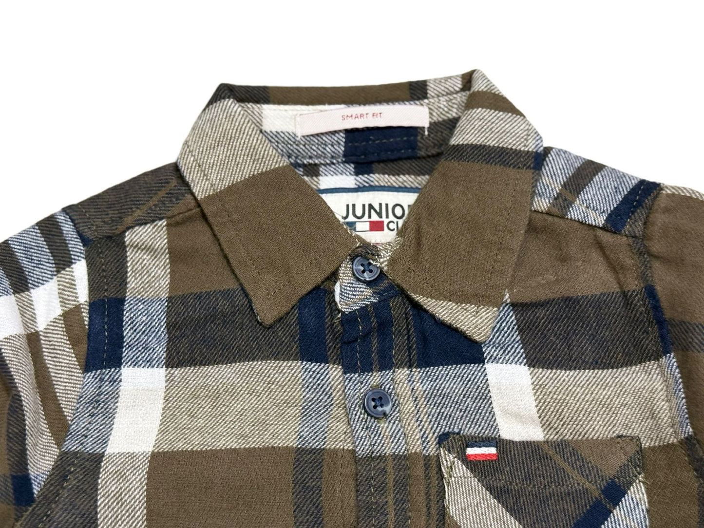 JUNIOR CLUB SMART FIT CHECK SHIRT FOR KIDS