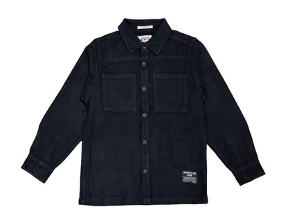 JUNIOR CLUB BOYS CORE BUTTON-UP OVERSHIRT