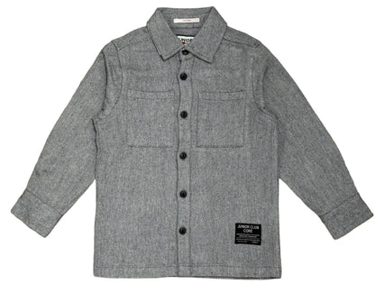 JUNIOR CLUB BOYS CORE BUTTON-UP OVERSHIRT