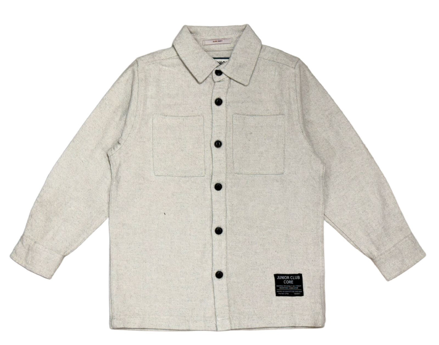 JUNIOR CLUB BOYS CORE BUTTON-UP OVERSHIRT