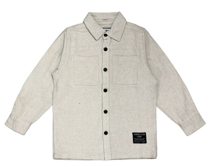 JUNIOR CLUB BOYS CORE BUTTON-UP OVERSHIRT