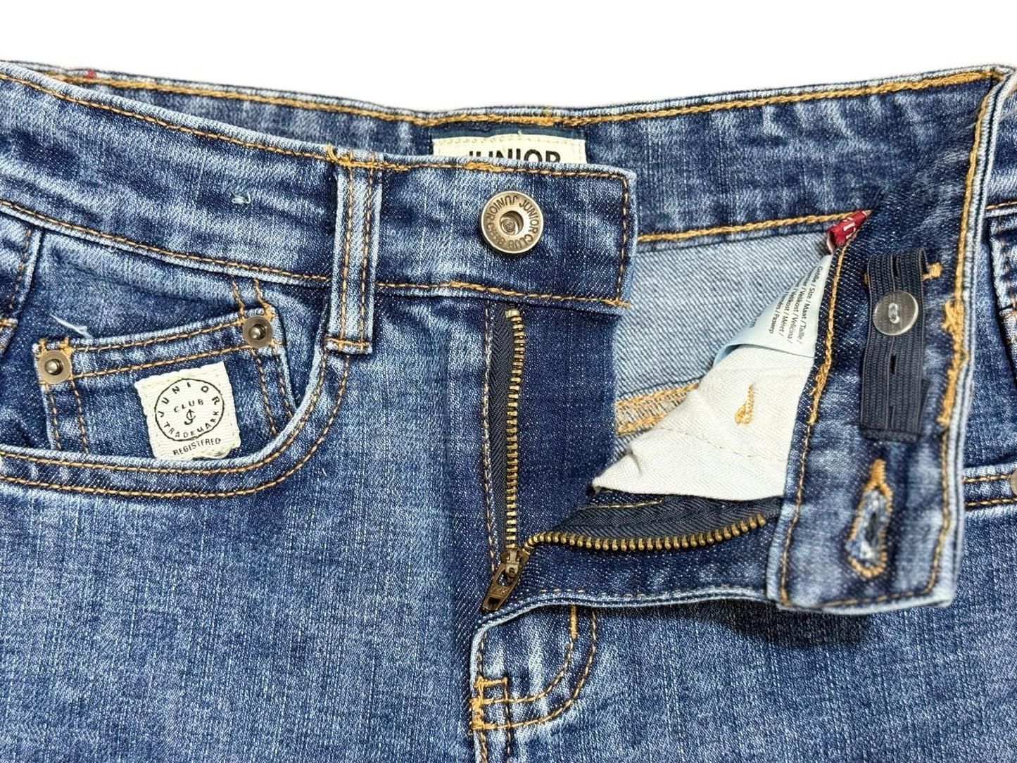 JUNIOR CLUB BOYS STRETCHABLE DENIM PANTS – COMFORTABLE EVERYDAY JEAN