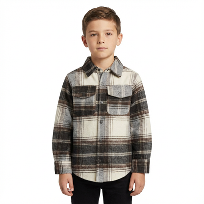 RAW OUTFITTERS BOYS LONG SLEEVE OVERSHIRT
