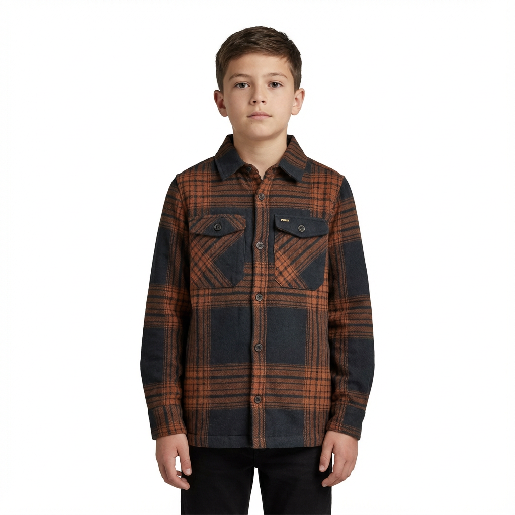 RAW OUTFITTERS BOYS CHECK SHACKET – CASUAL COOL LOOK