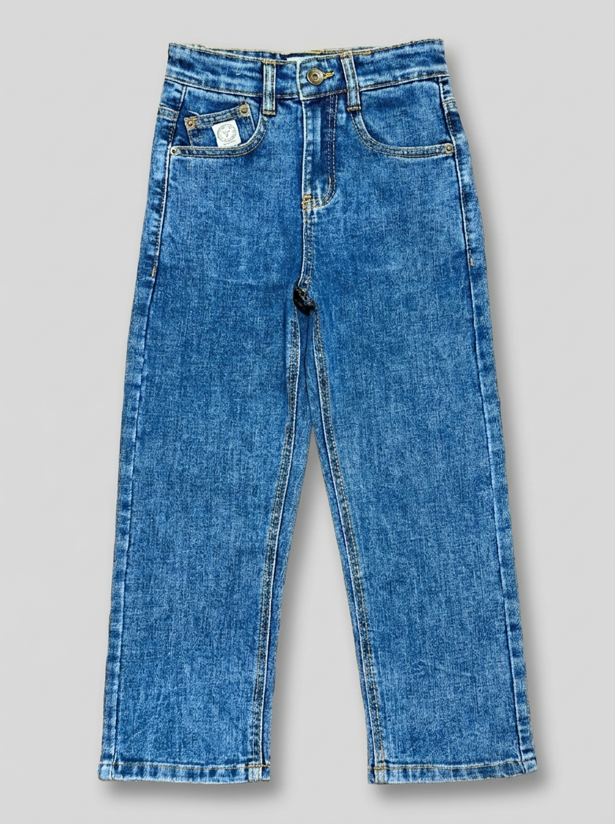 JUNIOR CLUB BOYS STRETCHABLE DENIM PANTS – COMFORTABLE EVERYDAY JEAN