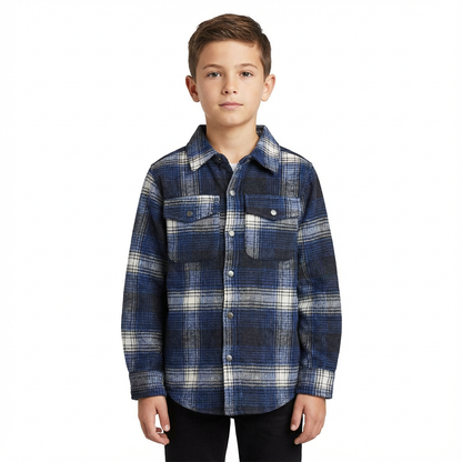 RAW OUTFITTERS BOYS LONG SLEEVE OVERSHIRT